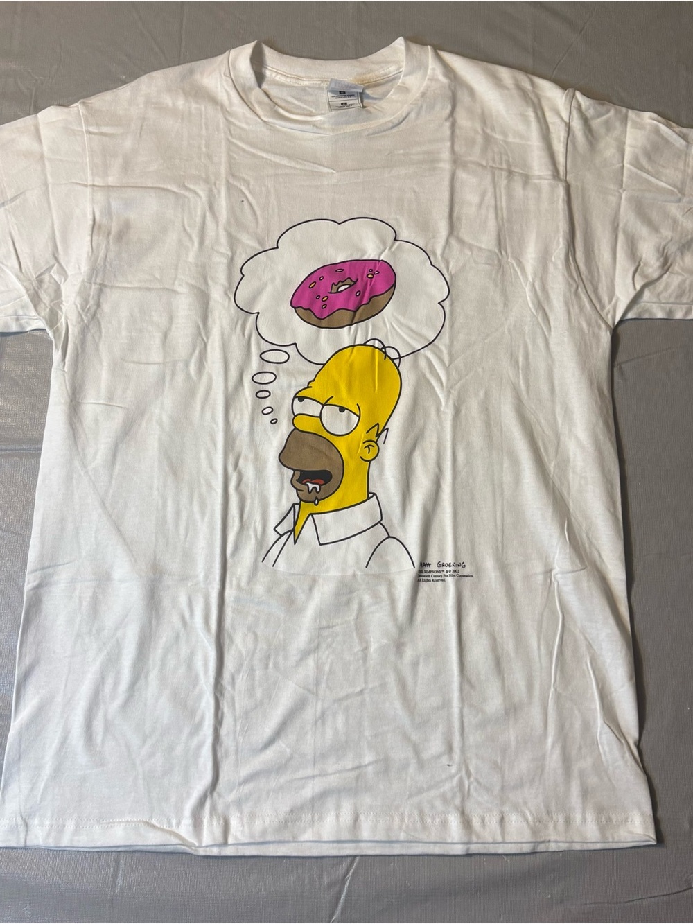 2002 Homer Simpson Dreaming of Donuts Graphic Tee